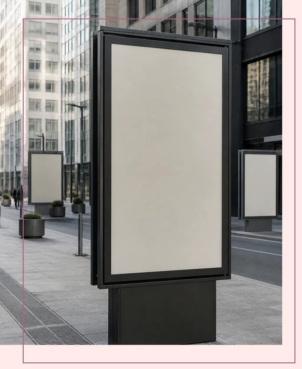 Реклама на пилларах в Луге по цене от 8764 р. | Аванза-Лга